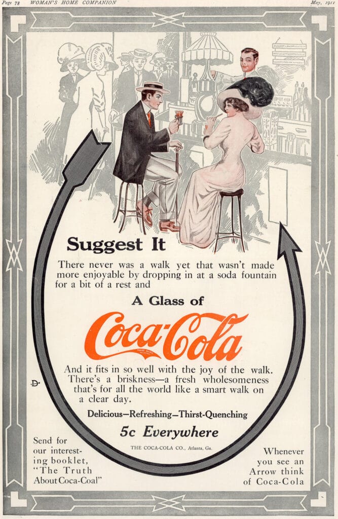 1913 Coca-Cola print advertisement
