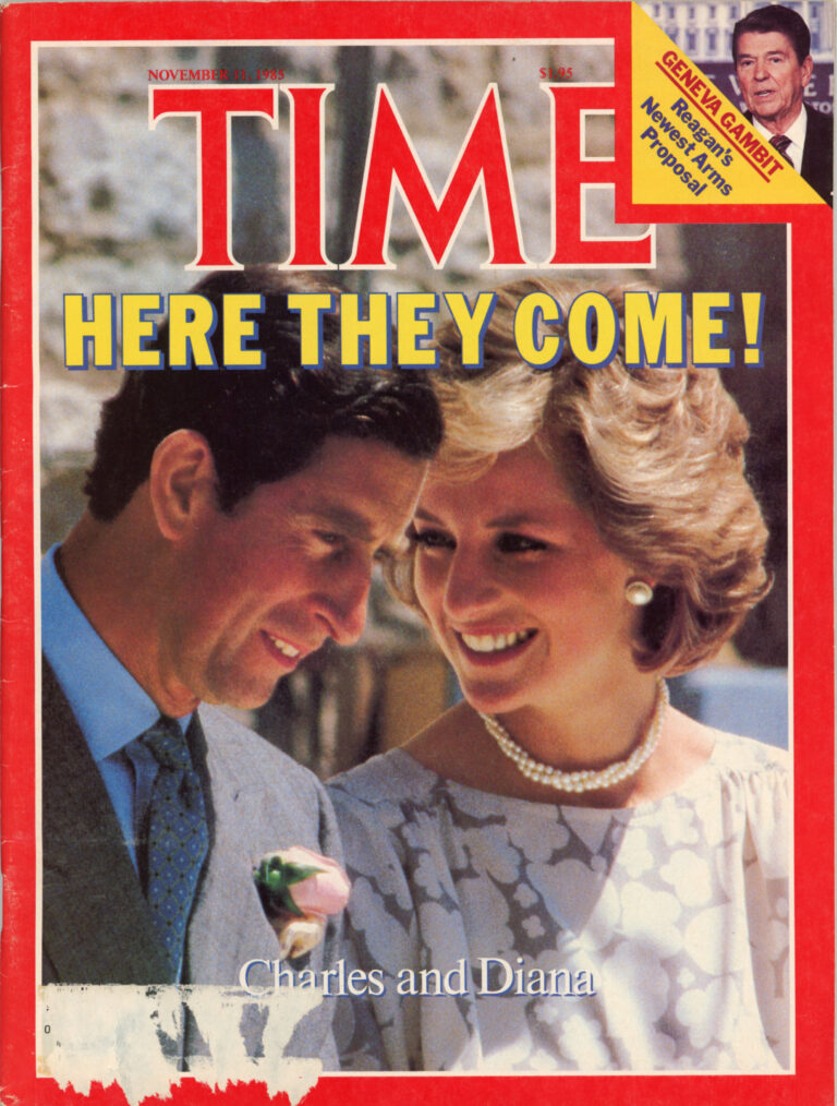 Cover of Time Magazine, Nov. 11 1985