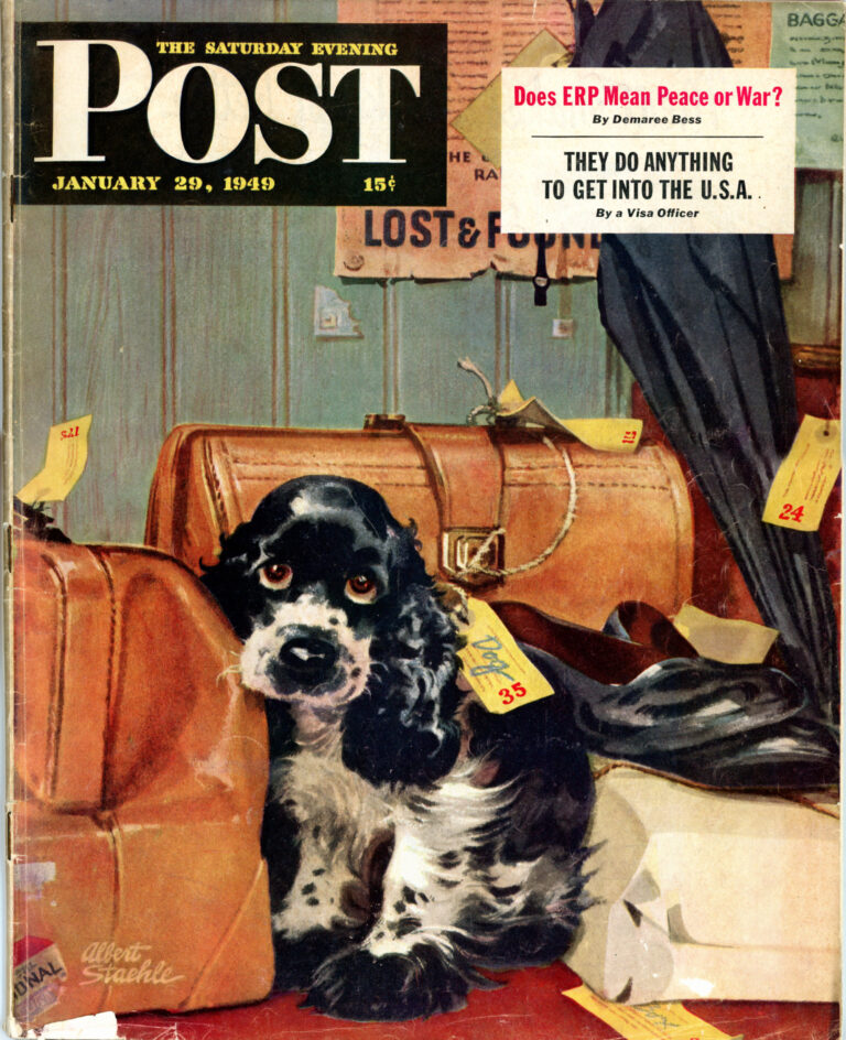 Cover of Saturday Evening Post, January 29th 1949