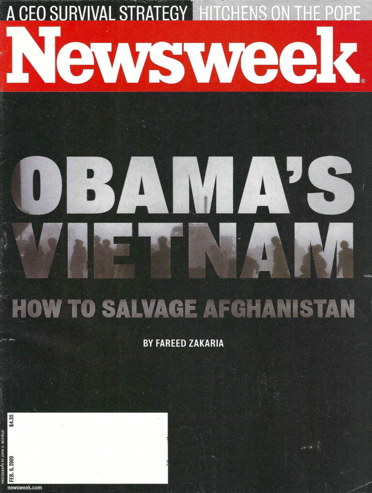Cover of Newsweek Magazine, Published Feb 9th 2009