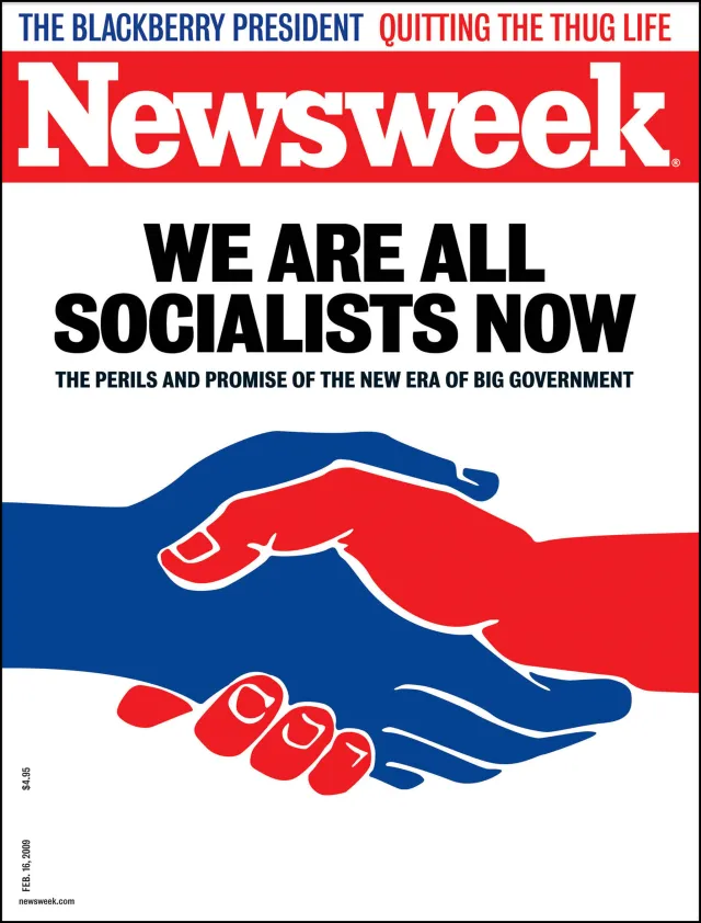 Cover of Newsweek Magazine, Published Feb 16th 2009