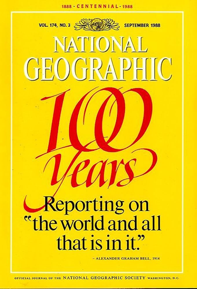 National Geographic Centennial Issue, September 1988
