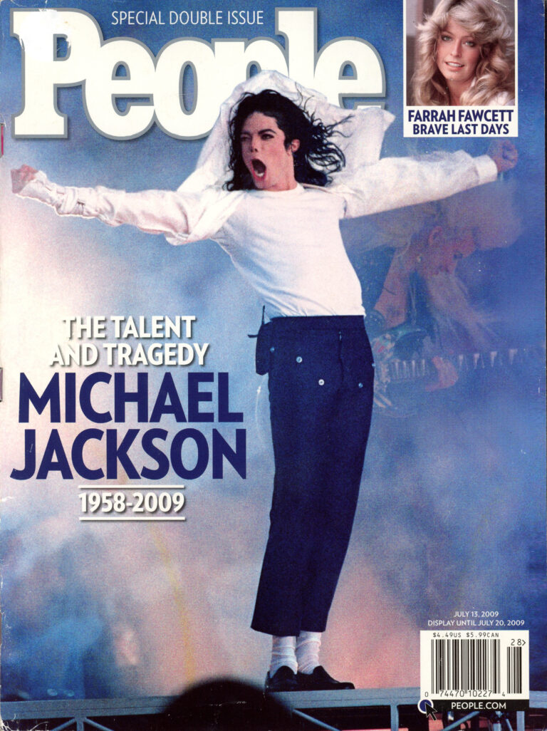 Cover of July 13 2009 People Magazine, Tribute to Michael Jackson's death